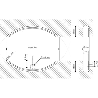 LAMELLO lamelle Clamex P14 a coppia