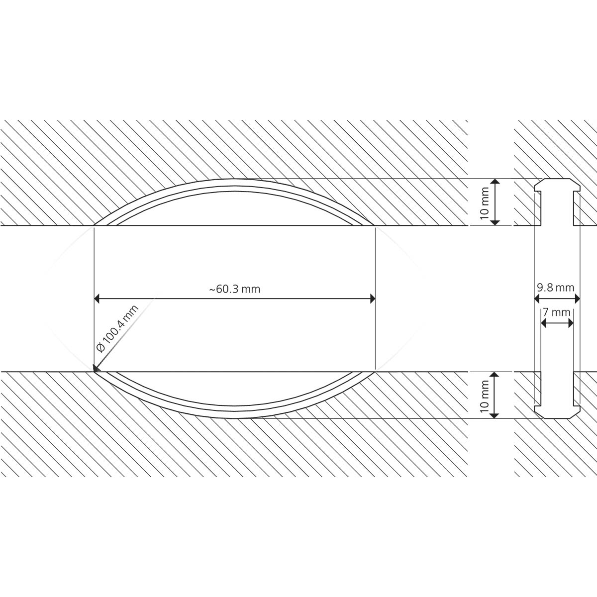 LAMELLO giunzioni Tenso P-10 con clip a coppie