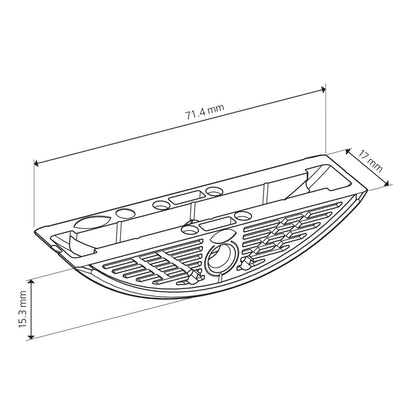 LAMELLO giunzioni LC P-16x17 confezione 80pz