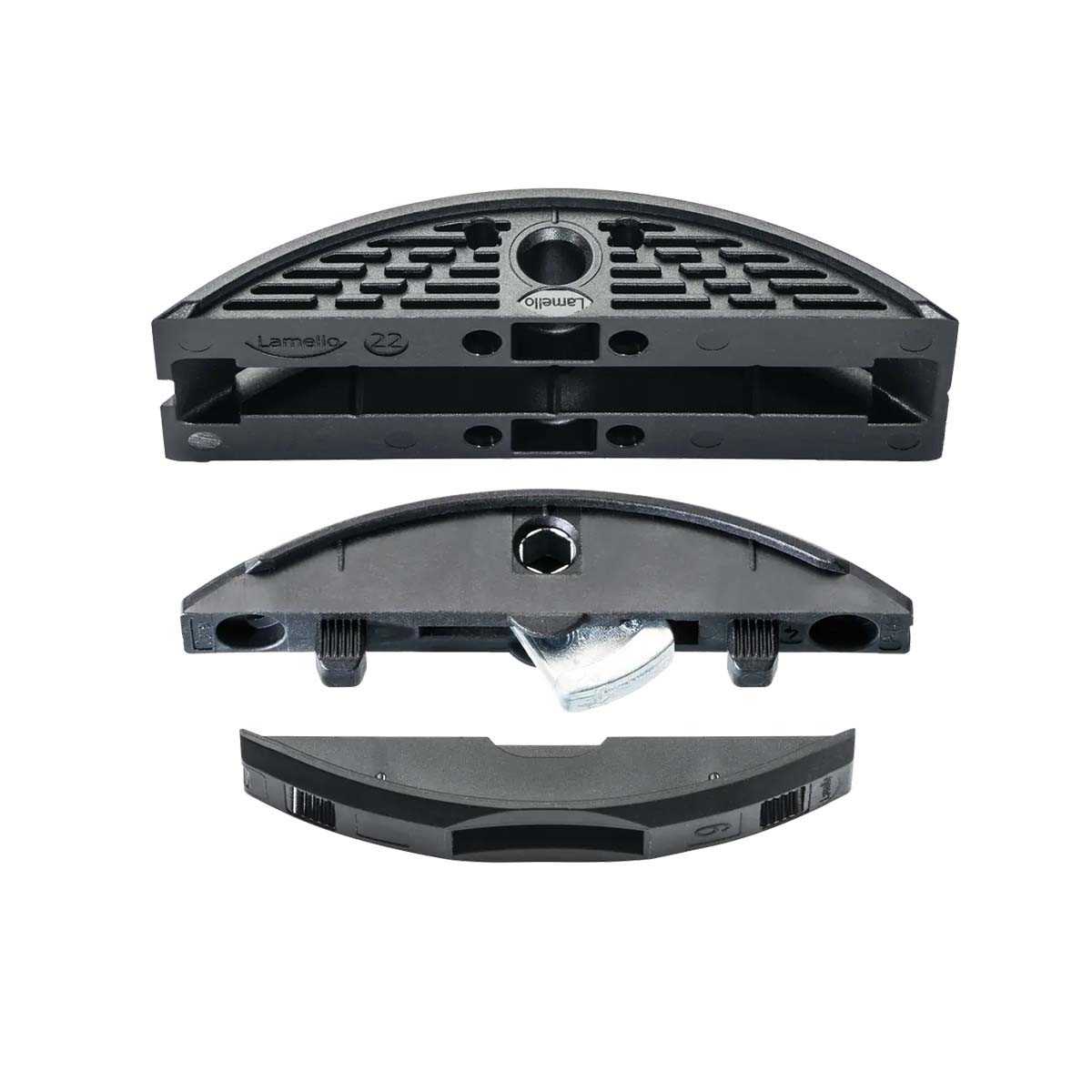 LAMELLO Set LC P-16x22 con Clamex P-14/10