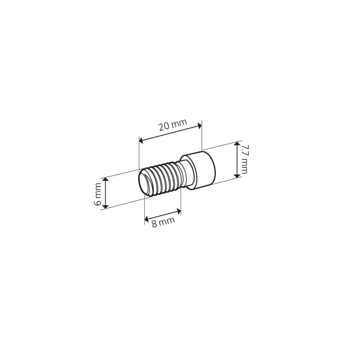 LAMELLO giunzioni Cabineo 8 M6 500pz