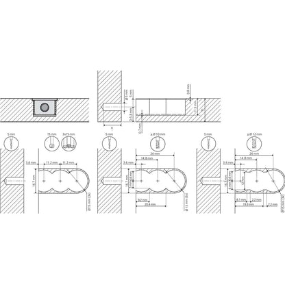 LAMELLO giunzioni Cabineo 12 500pz