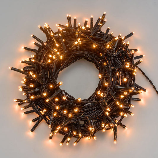 Catena luci di Natale 34 m 480 miniled colore tradizionale caldo per esterno Lotti 40205