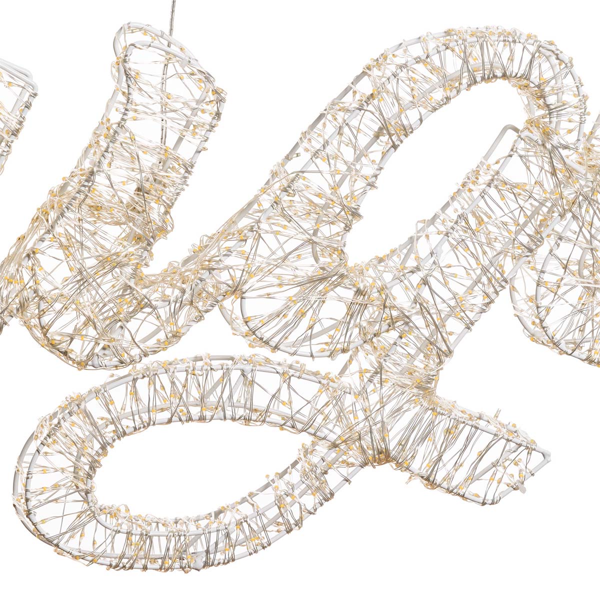 Scritta luminosa AUGURI da esterno 3D 150x49 cm