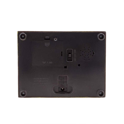 Villaggio di Natale luminoso 20 cm con LED e musica