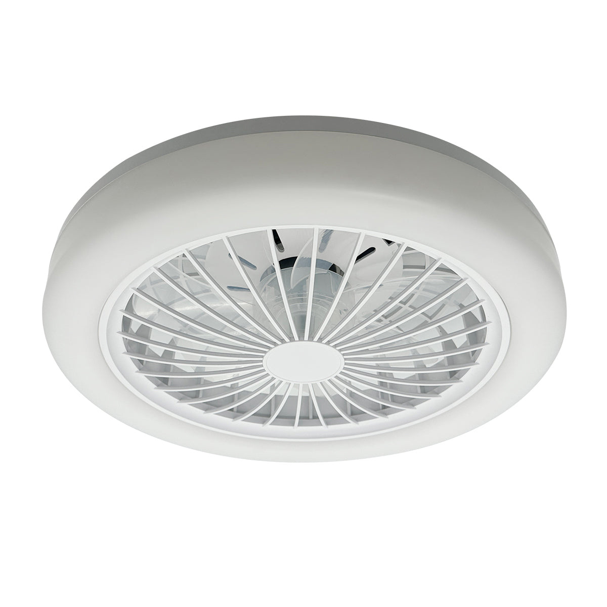 Plafoniera LED da soffitto con ventilatore Ø 42 cm 24W