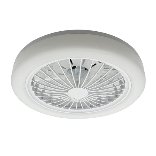 Plafoniera LED da soffitto con ventilatore Ø 42 cm 24W