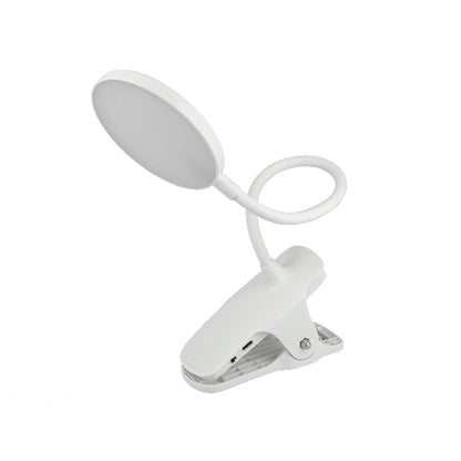 Lampada da tavolo LED con clip ricaricabile flessibile bianca 3 CCT IP44