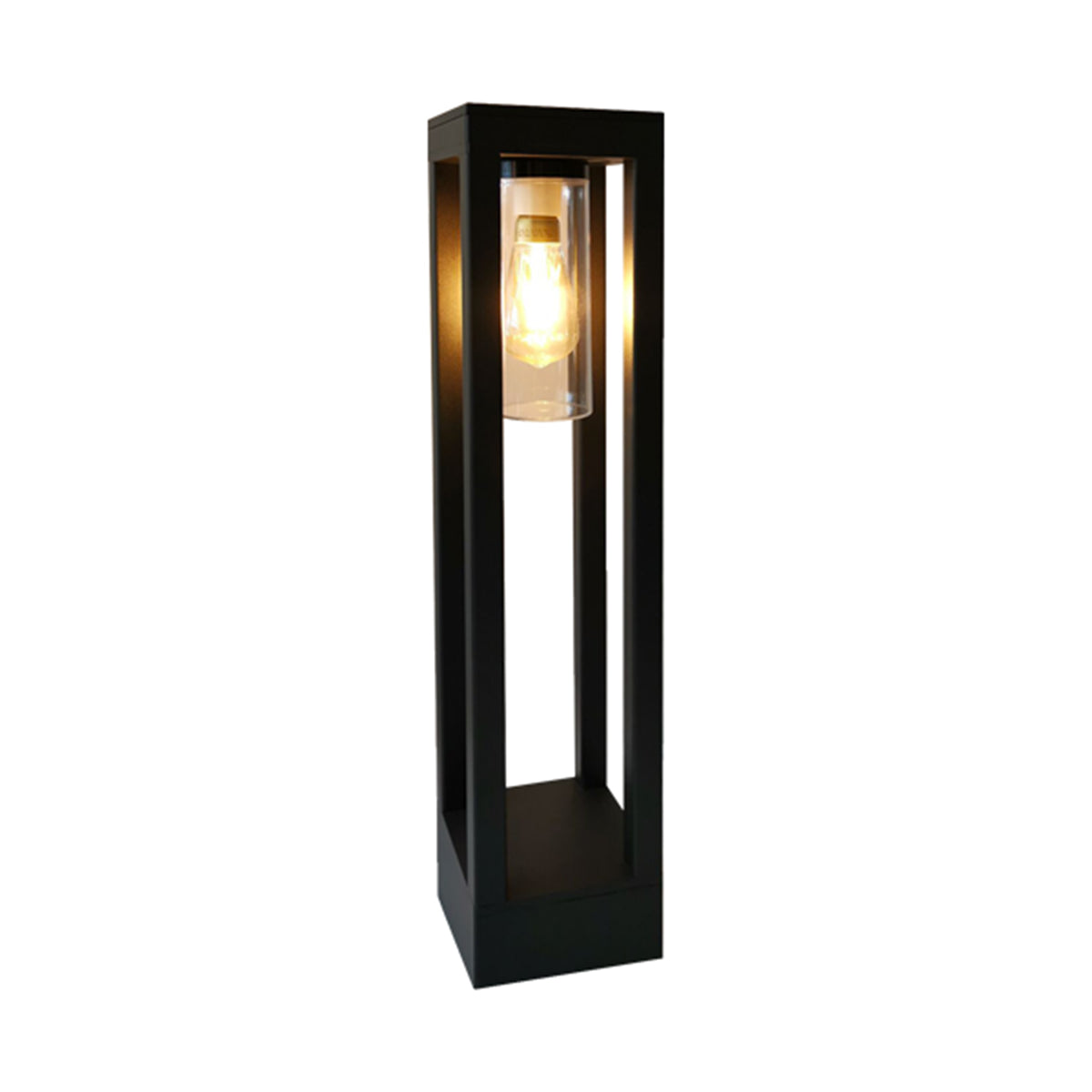 Lampioncino da giardino Ermes E27 IP44 altezza 61 cm