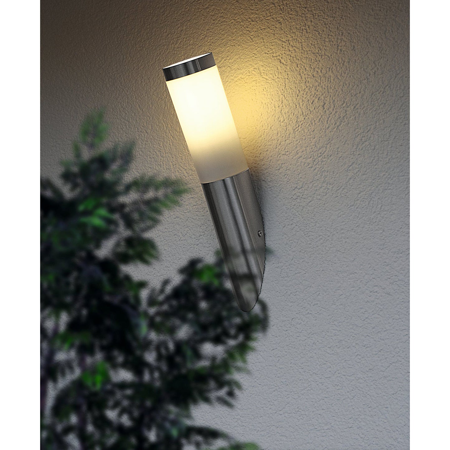 Applique da giardino Eglo Helsinki 81753 39 cm acciaio inox