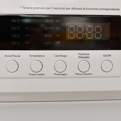 Lavatrice Ducati carica frontale 8Kg 1200 giri