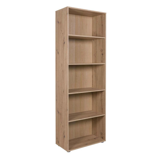 Libreria 4 ripiani rovere 68x200x35 cm Composad