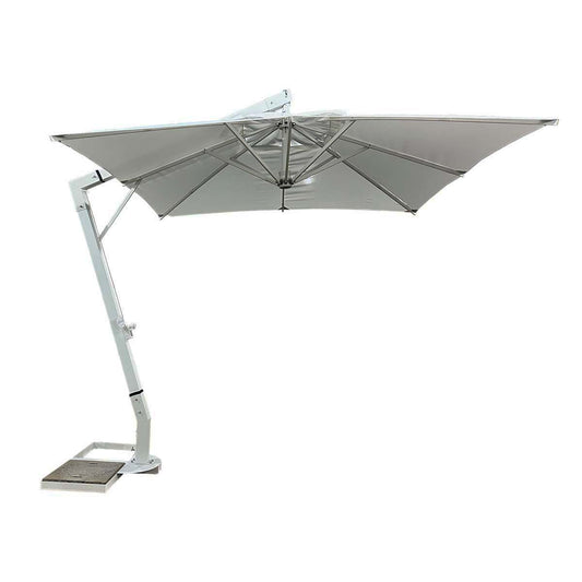 Ombrellone a braccio Martinica 3x4 mt senza mantovana grigio