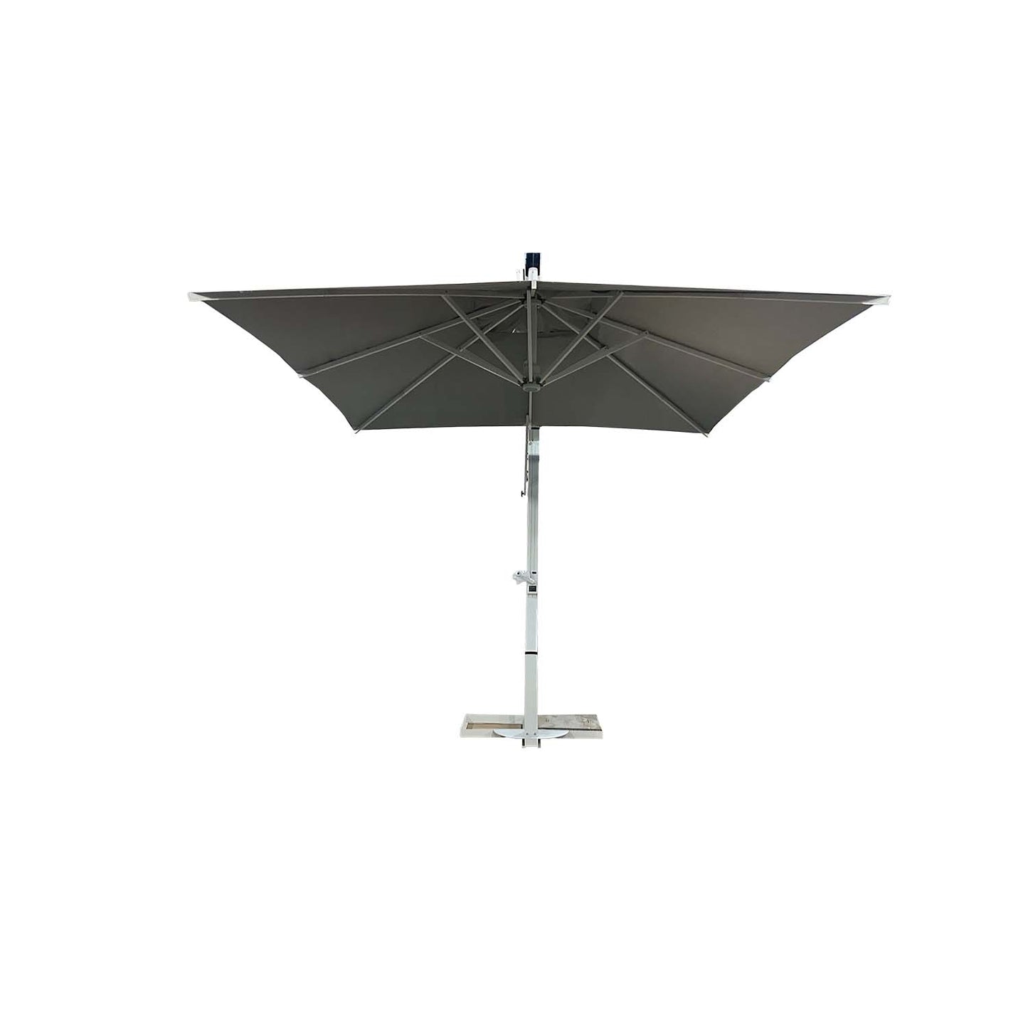 Ombrellone a braccio Martinica 3x4 mt senza mantovana grigio