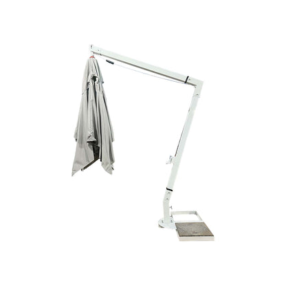Ombrellone a braccio Martinica 3x3 mt senza mantovana grigio