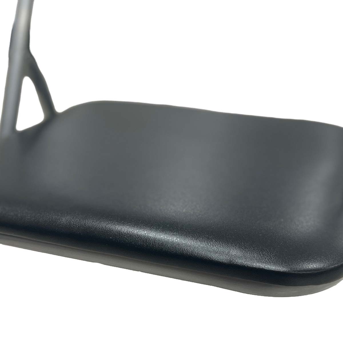 Sedia pieghevole imbottita in metallo