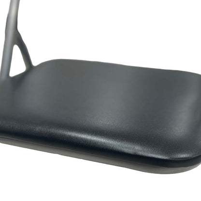 Sedia pieghevole imbottita in metallo