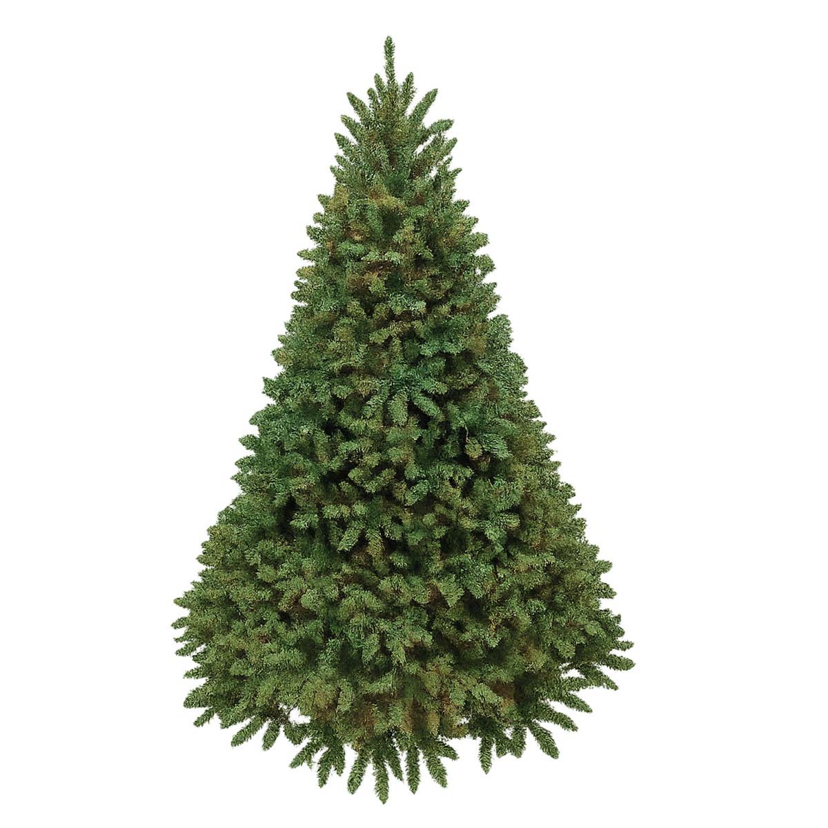 Albero di Natale con 1700 luci LED incorporate 210 cm Cortina