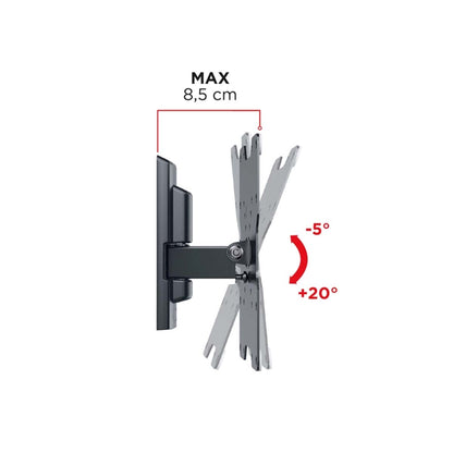 Meliconi supporto TV parete da 26 a 40 pollici 580455