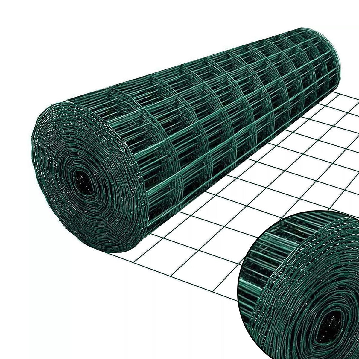 Rete elettrosaldata zincata maglia 50x75 mm H 1,5x25 mt