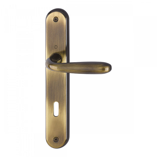 Maniglia Hoppe Santiago placca interasse 70 mm per porte da interni