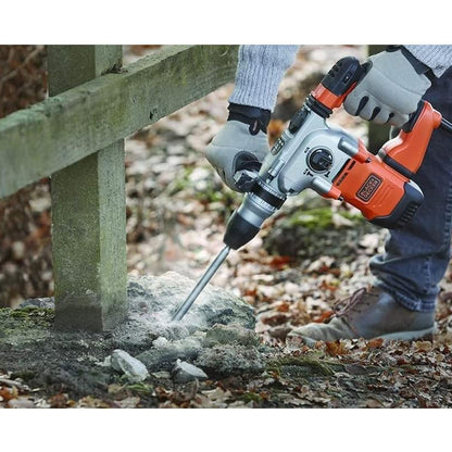 Martello tassellatore e demolitore SDS 1250W Black + Decker