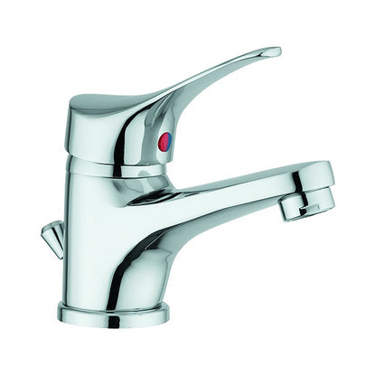 Miscelatore per lavabo bagno con piletta 11/4 Goplast Sei cromato