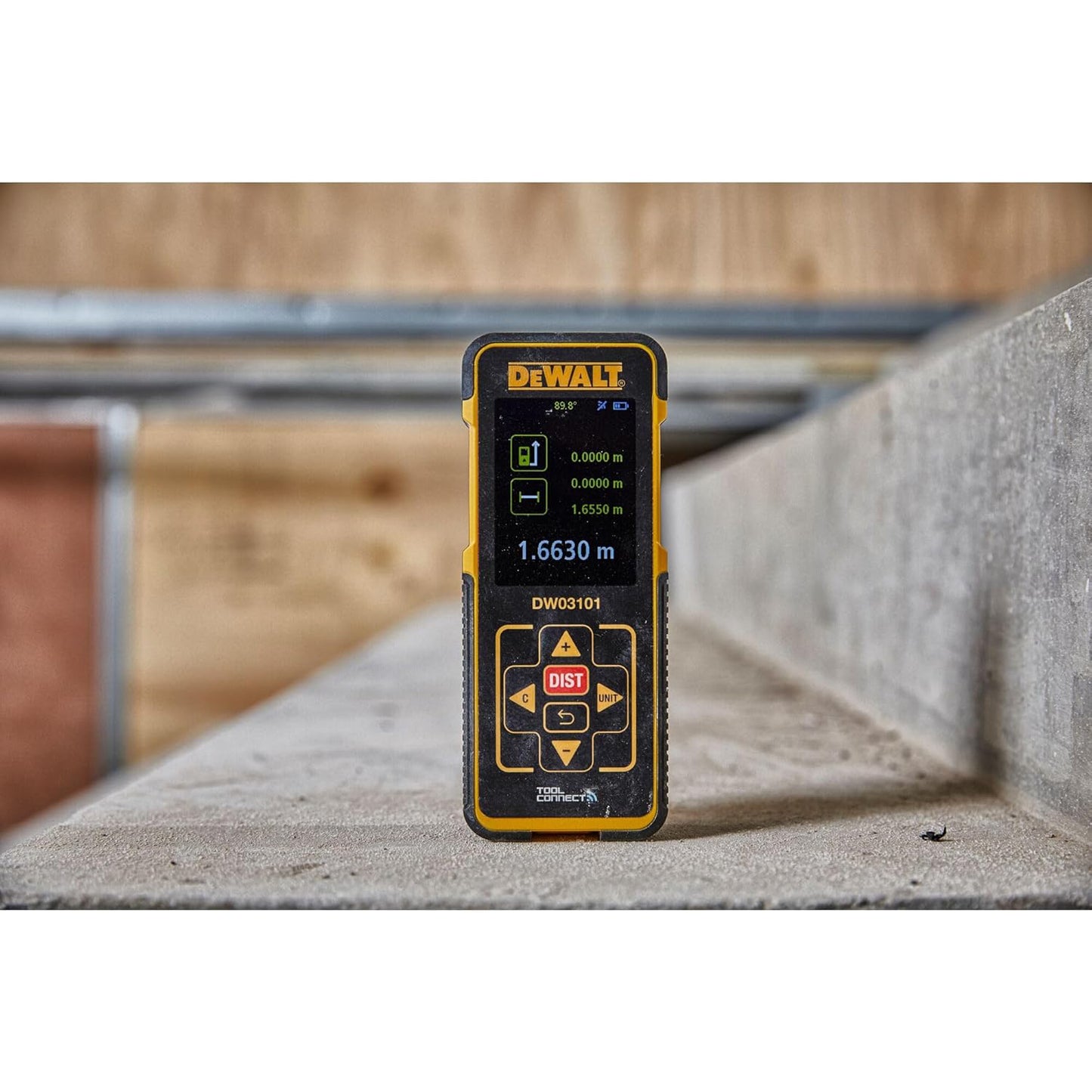Misuratore digitale laser DeWalt portata 100 mt con accessori DW03101-XJ