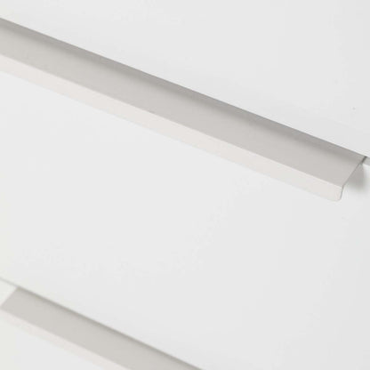 Mobile salvaspazio con 4 cassetti e 1 anta bianco e rovere 120x82x44cm