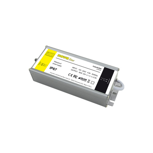 Driver alimentatore per strisce LED 60W 24V