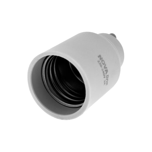 Adattatore portalampada da GU10 a E27