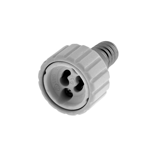 Adattatore portalampada da E14 a GU10