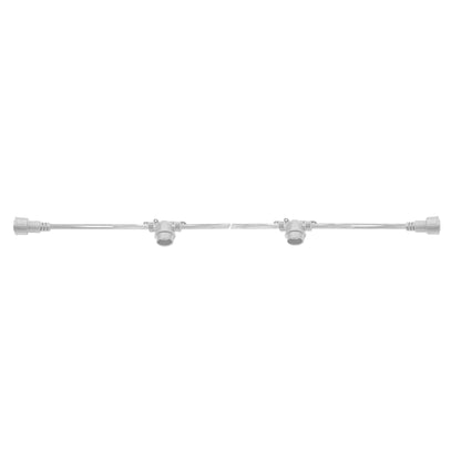 Kit catenaria 10 metri da esterno 10 portalampade E27 IP65