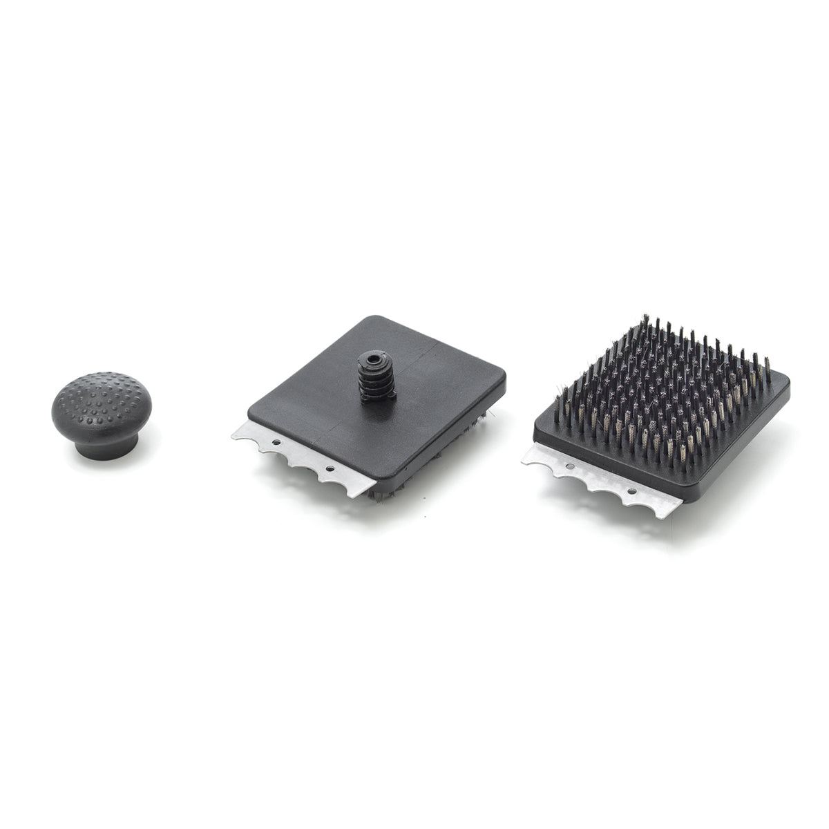 Set spazzola e paletta 2 in 1 in acciaio inox