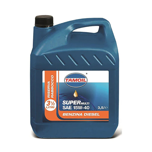 Olio Tamoil Super multi per benzina e diesel 15 W40 3,5 lt