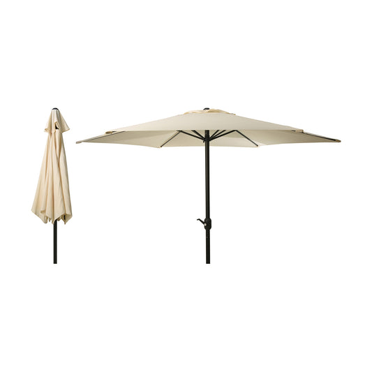 Ombrellone da giardino diametro 300 cm con manovella