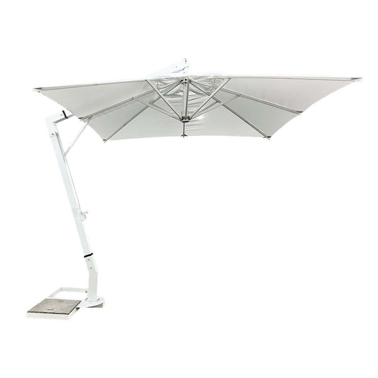 Ombrellone a braccio Martinica 3x4 mt senza mantovana bianco