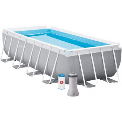 Piscina prisma metal frame intex 26792 con accessori 488x244x107 cm