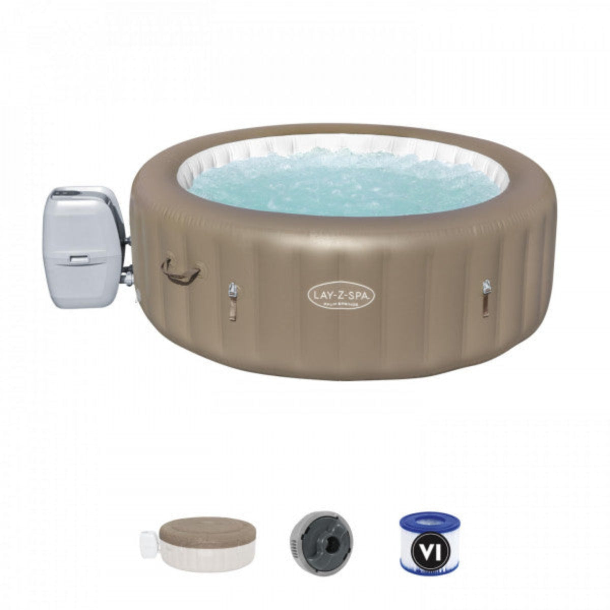 Piscina idromassaggio gonfiabile Bestway 60017 Lay-Z Spa Palm Spring 196x71 cm