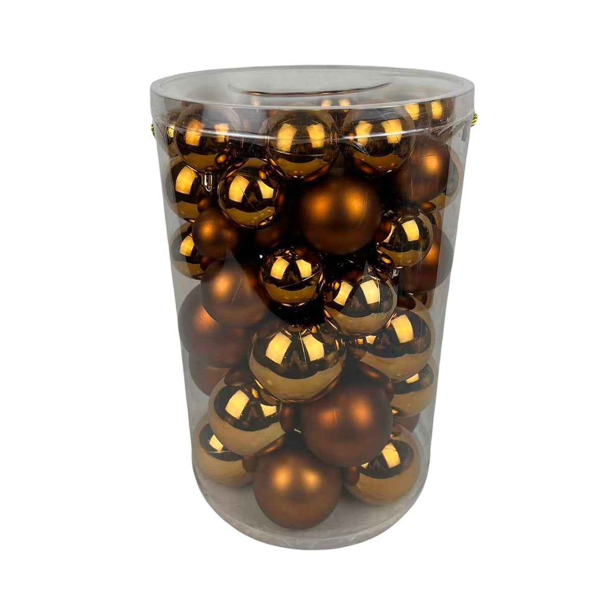 Palline di Natale brandy miste 80 pezzi