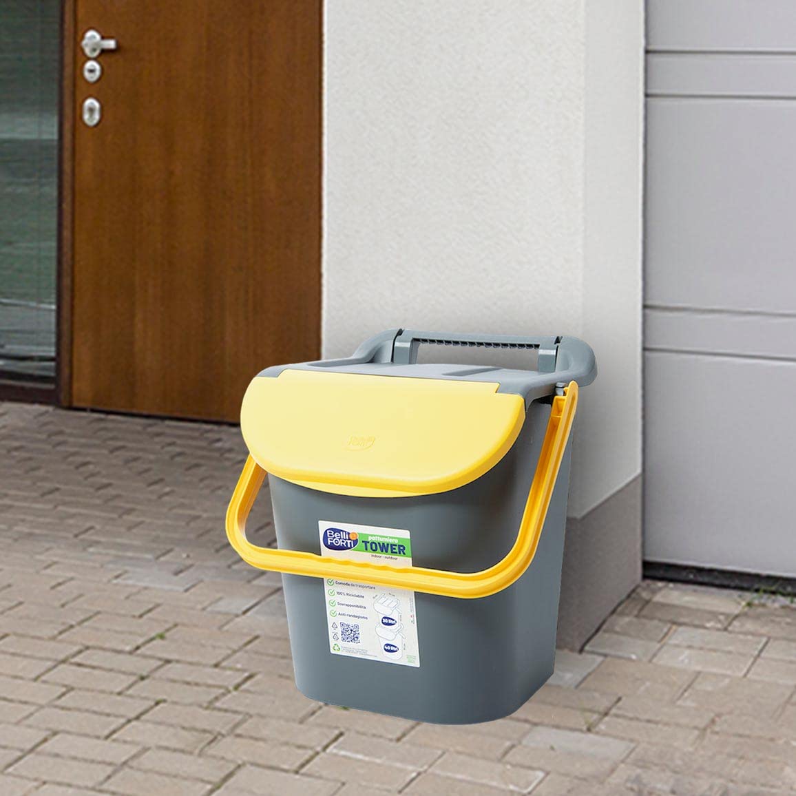 Pattumiera per raccolta differenziata Tower bin 30 lt vari colori