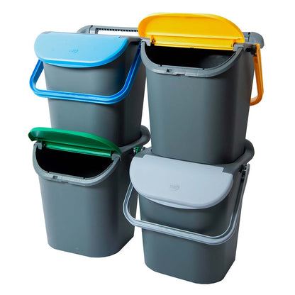 Pattumiera per raccolta differenziata Tower bin 30 lt vari colori