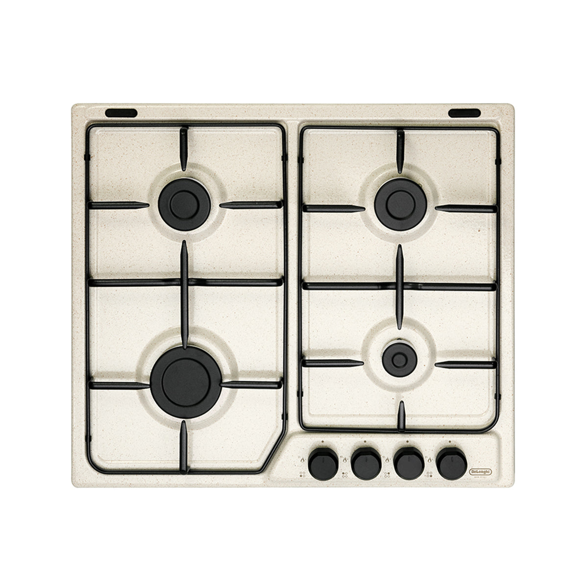 Piano cottura a gas 4 fuochi 60 cm avena De Longhi FFS 46 ASV
