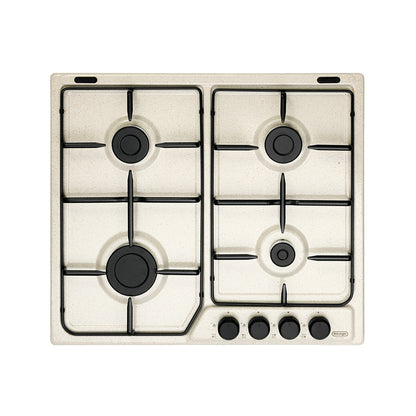 Piano cottura a gas 4 fuochi 60 cm avena De Longhi FFS 46 ASV