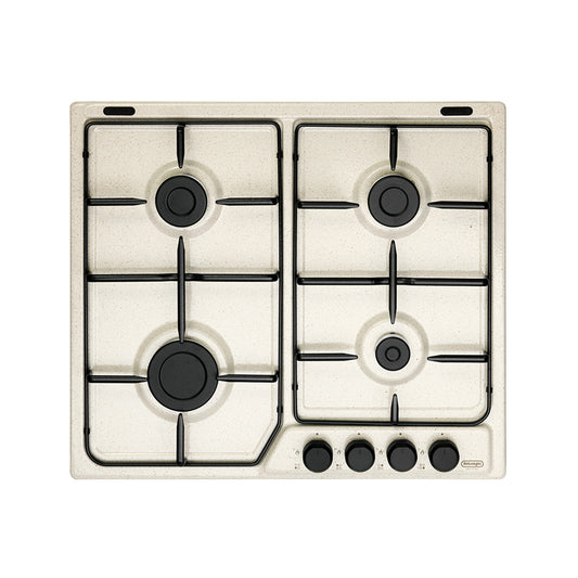 Piano cottura a gas 4 fuochi 60 cm avena De Longhi FFS 46 ASV