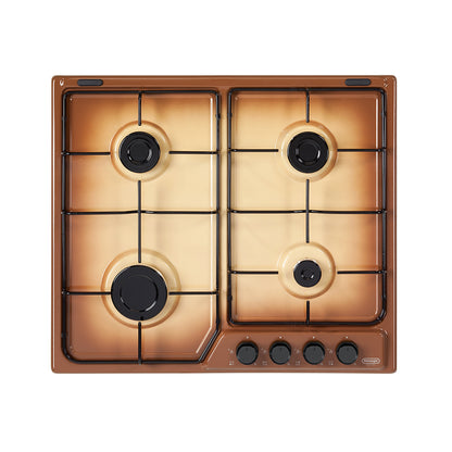 Piano cottura a gas 4 fuochi 60 cm terre de france De Longhi FFT 46 ASV