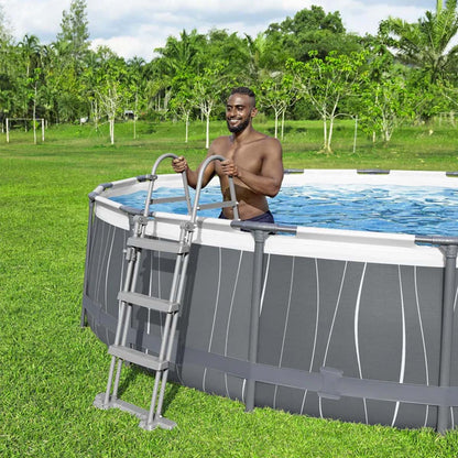 Piscina fuori terra tonda Steel Pro Max Bestway 561GD con accessori 457x107 cm