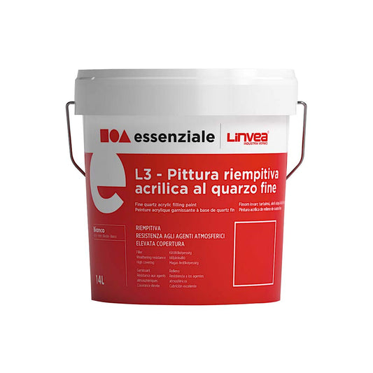 Pittura riempitiva L3 acrilica al quarzo fine