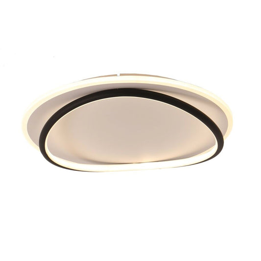 Plafoniera LED da soffitto Vale in metallo Ø 40cm 30W 3200lm