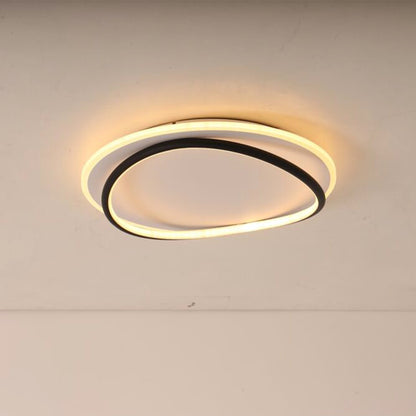 Plafoniera LED da soffitto Vale in metallo Ø 40cm 30W 3200lm